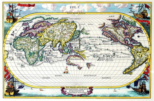 1154 Old Maps of The World (100 photos)