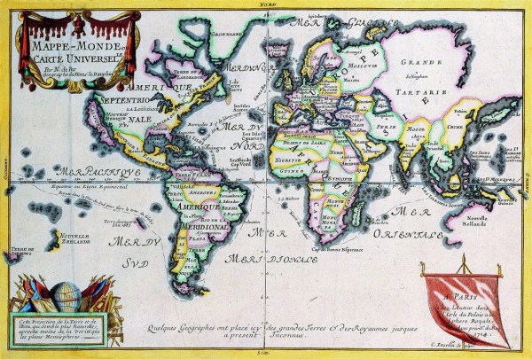 1237 Old Maps of The World (100 photos)