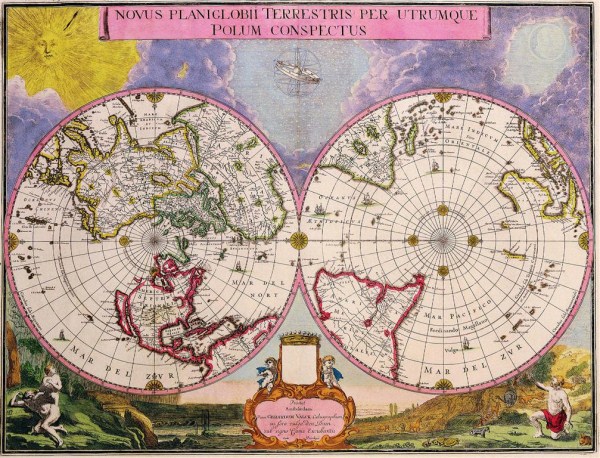 1627 Old Maps of The World (100 photos)