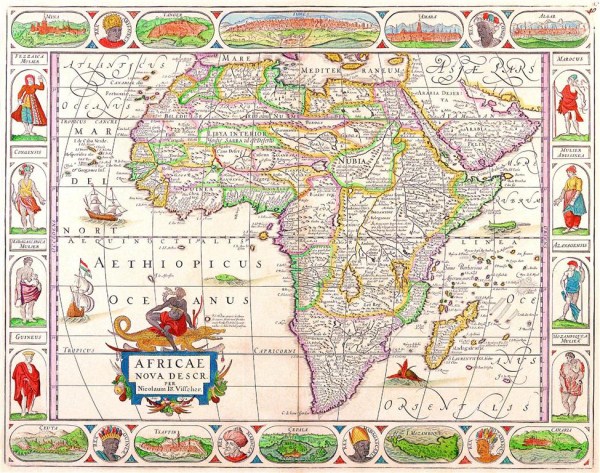 1726 Old Maps of The World (100 photos)