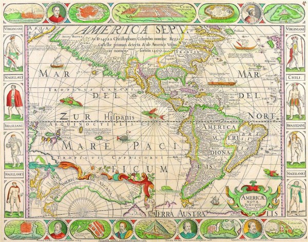 2225 Old Maps of The World (100 photos)