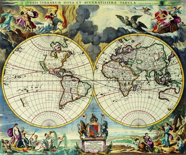 2321 Old Maps of The World (100 photos)