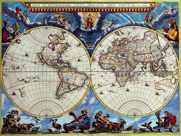 2418 Old Maps of The World (100 photos)