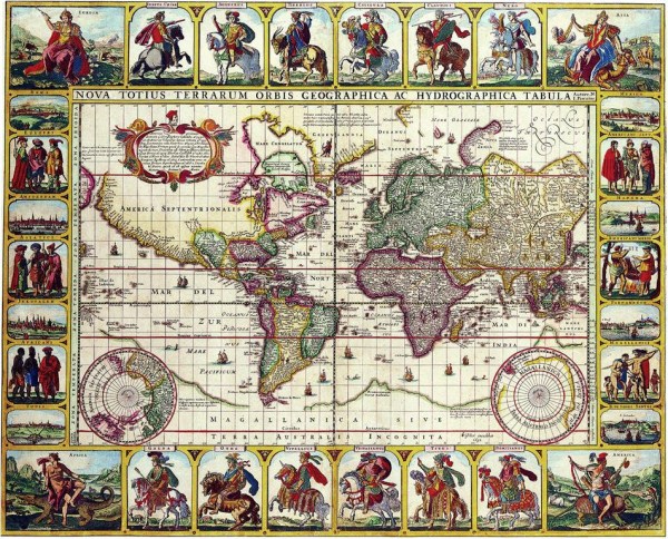 2714 Old Maps of The World (100 photos)