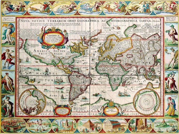 3012 Old Maps of The World (100 photos)