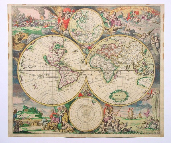 644 Old Maps of The World (100 photos)