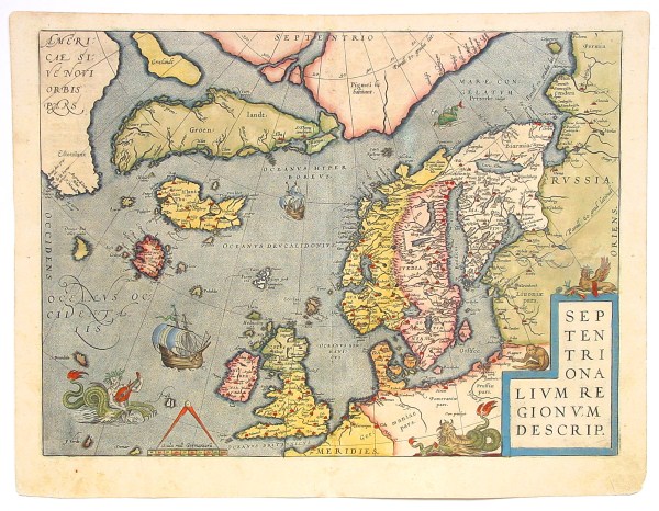743 Old Maps of The World (100 photos)
