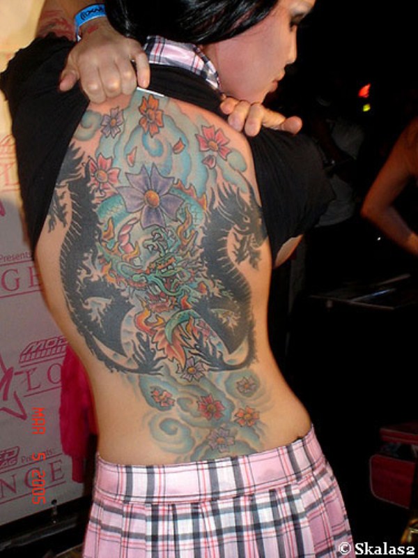 141 Amazing Full Back   Tattoos (43 photos)