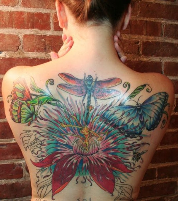 36 Amazing Full Back Tattoos (43 photos)