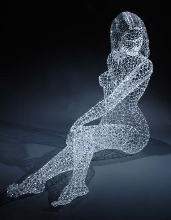 Sculptures Made Of Glass (32 photos)