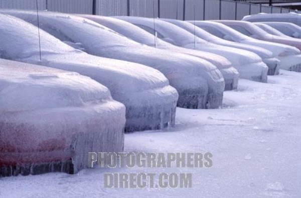 Cars Аfter Аn Ice Storm (18 photos)