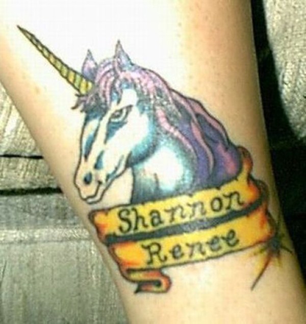 Unicorn Tattoos (32 photos)