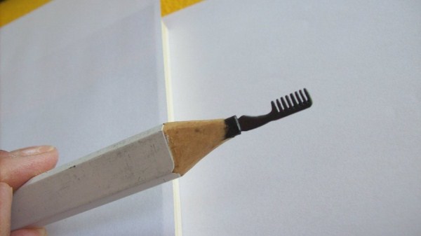 Intricate Sculptures Carved from a Single Pencil (24 photos)