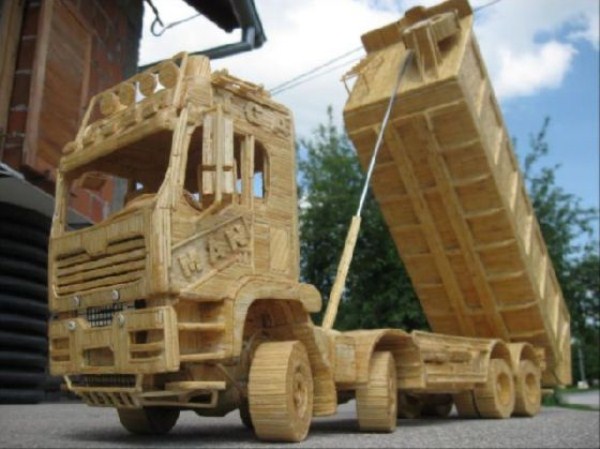 Impressive Matchsticks Vehicles (20 photos)