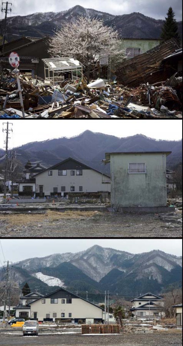 Japan Tsunami Two Years On   Before and After Pictures (38 photos)