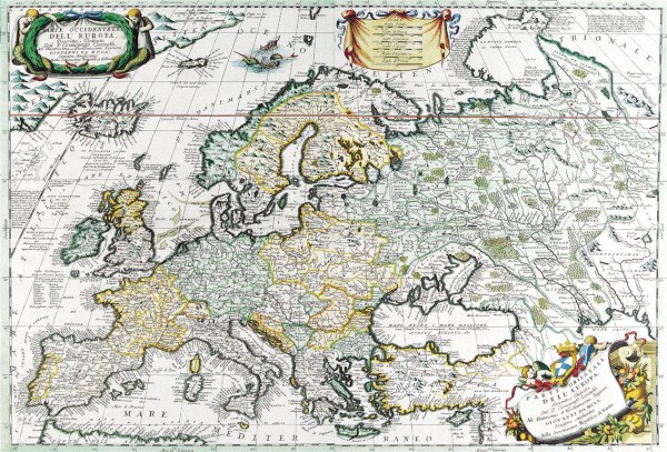 Old Maps of The World (100 photos)