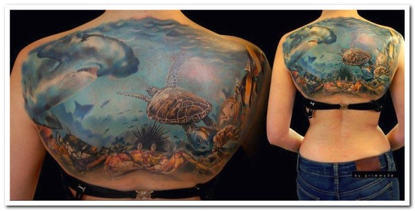 Incredibly Artistic Tattoos (47 photos)