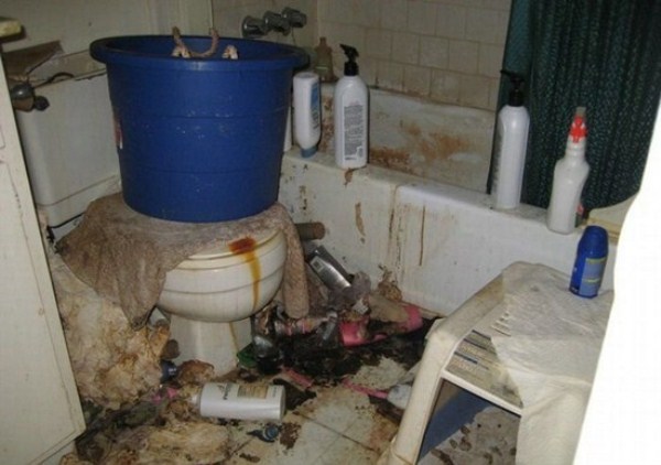 Most Disgusting Apartment Ever (23 photos)
