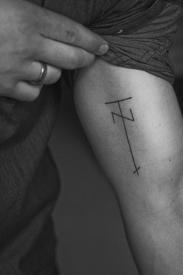 Geometric Tattoos (73 photos)