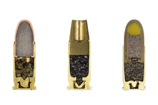 Bullets Precisely Split in Half (6 photos)