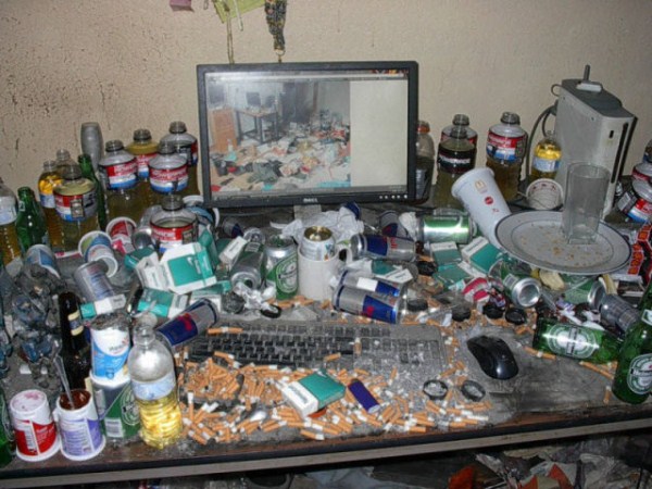 Video Gamers Who Live in a Pigsty (22 photos)