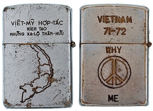 Engraved Lighters from the Vietnam War (21 photos)