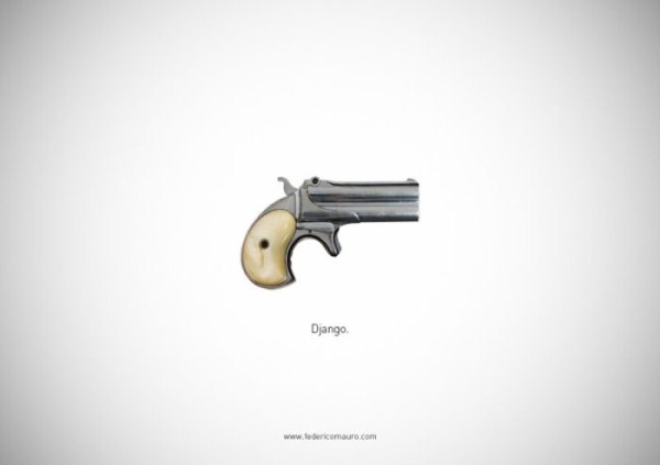 famous guns 39 1 Weapons of the Famous Movie Characters (39 photos)