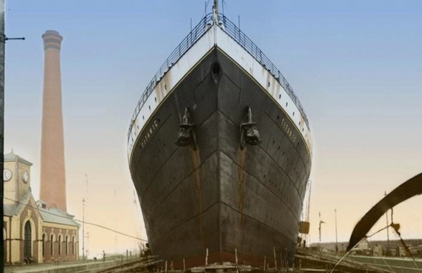 Titanic in Colour (16 photos)