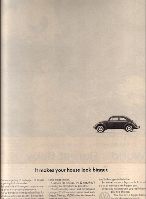 Vintage Volkswagen Ads (50 photos)