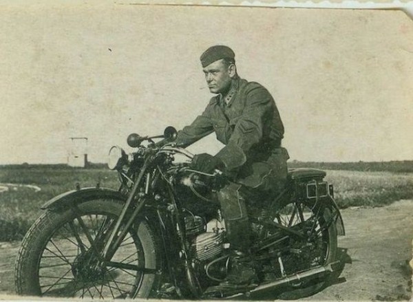 WW2 Motorcycle Swallowed by the Forest (8 photos)