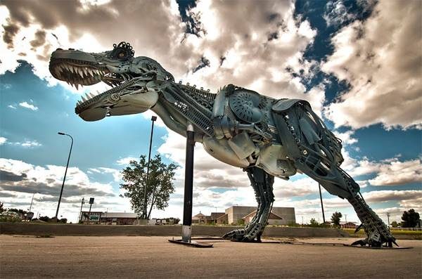 Impressive Scrap Metal Art (35 photos)
