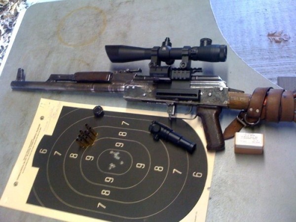 AK 47 Made out of a Shovel (49 photos)