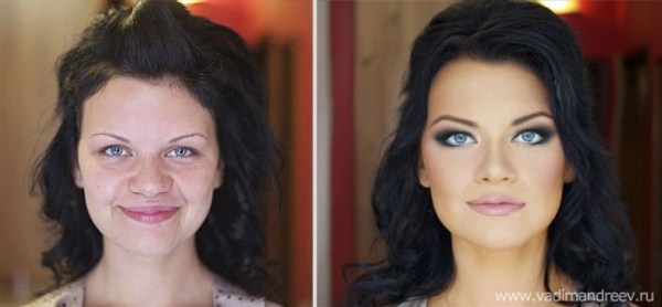 Ordinary Russian Girls Before and After Makeup (20 photos)