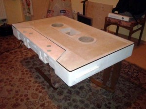 Awesome Audio Cassette Coffee Table (21 photos) 10