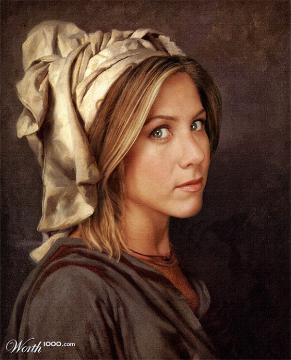 Celebrities Edited Into Classic Paintings (49 photos)