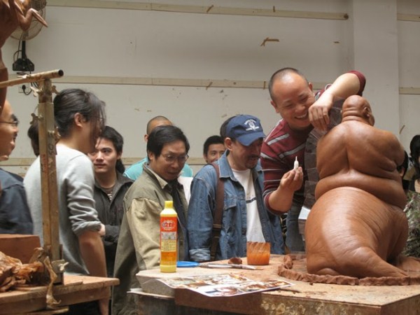 Grotesque Human And Animal Hybrid Sculptures (14 photos)