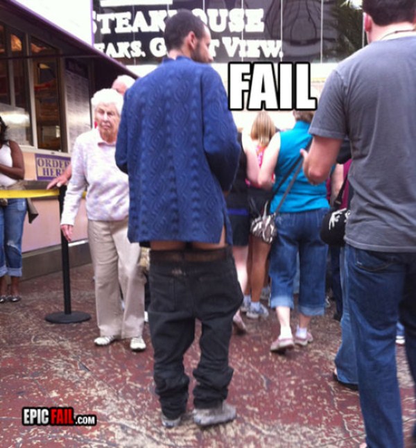 Ridiculously Stupid Saggy Pants Trend (40 photos)