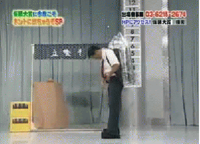 Totally Crazy Japanese TV Shows (20 gifs)