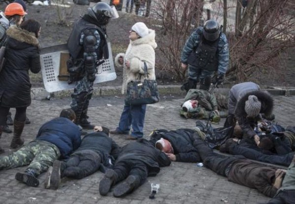 Dramatic Escalation of the Conflict in Kiev (44 photos)