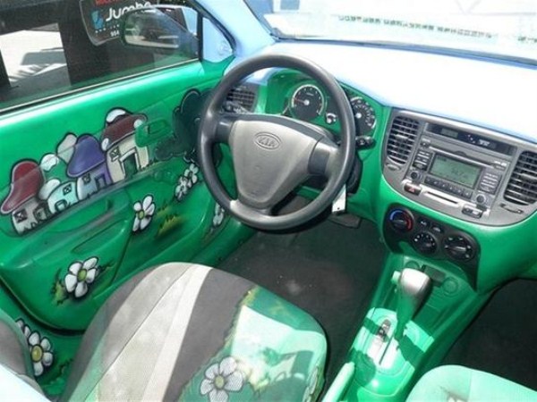 Smurfs Themed Car (14 photos)