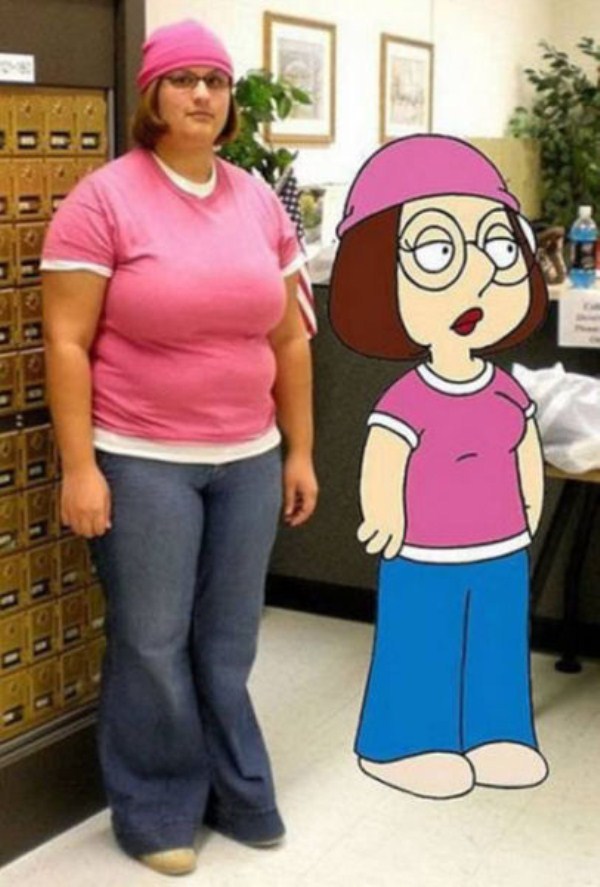 Real Life Doppelgangers of Cartoon Characters (28 photos)