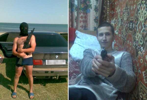 Notorious Russian Gangsters Posing (20 photos)