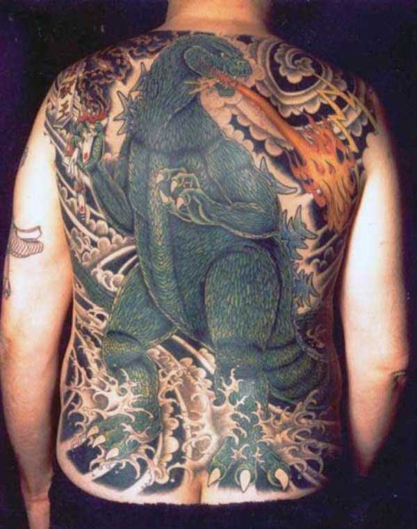 Godzilla tattoos 29