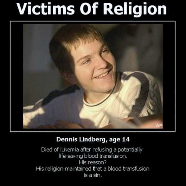 Victims of Stupid Religious Beliefs (10 photos)