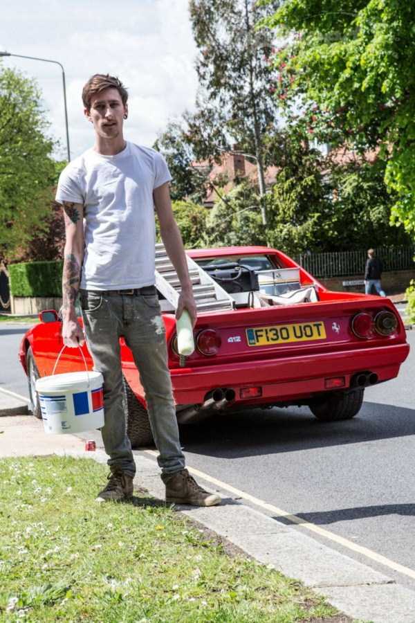 Ferrari 412 Converted Into a Pickup (11 photos)