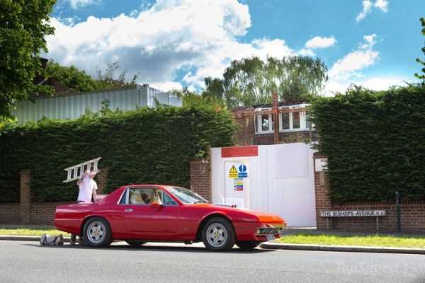Ferrari 412 Converted Into a Pickup (11 photos)