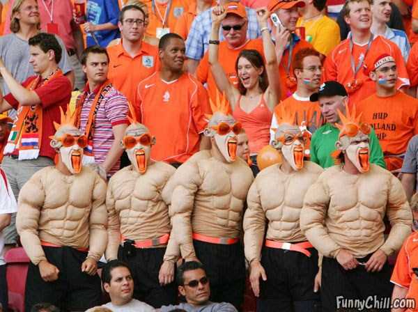 The Most Vivid Fans Spotted at the 2014 World Cup (38 photos)