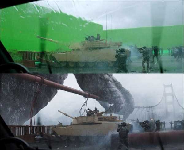 visual effects in movies 1 Blockbusters Before And After Visual Effects (37 photos)