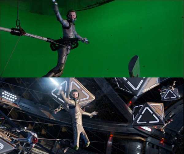 visual effects in movies 11 Blockbusters Before And After Visual Effects (37 photos)