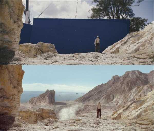 visual effects in movies 34 Blockbusters Before And After Visual Effects (37 photos)